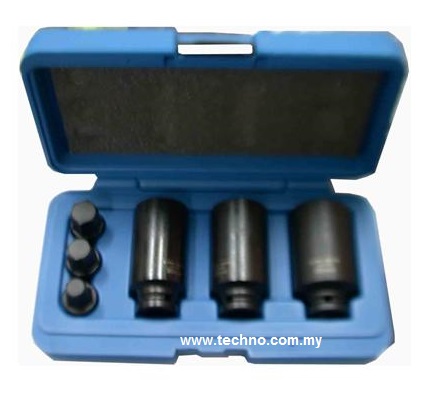 KING TOYO KT-4062H 6PCS 1/2"DR.DRIVE SHAFT SOCKET SET